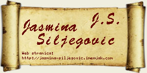 Jasmina Šiljegović vizit kartica